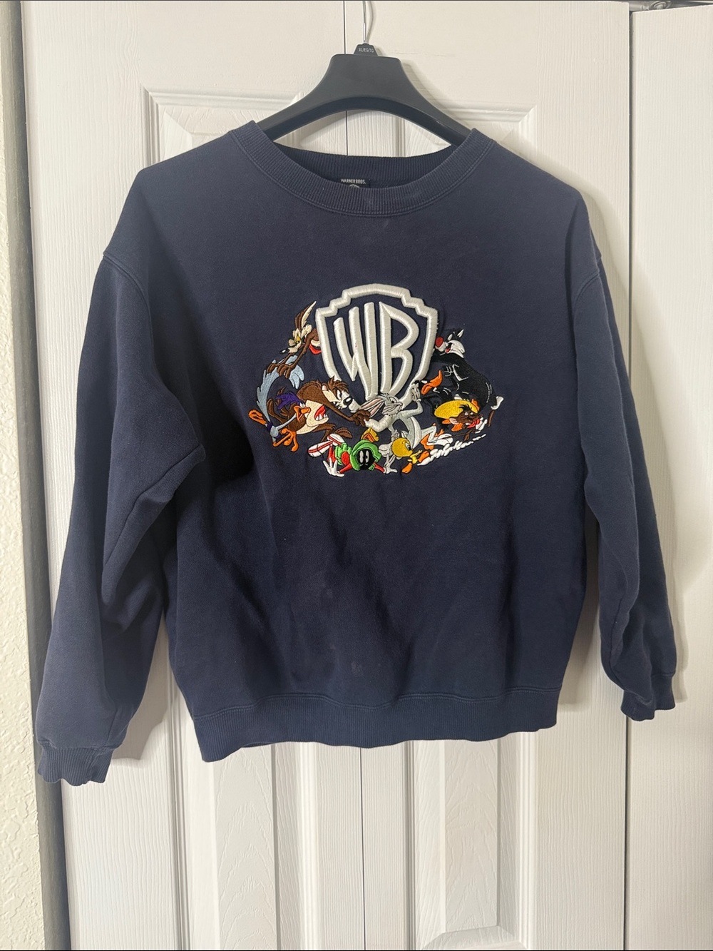Warner Bros. Dark Blue Looney Tunes Crewneck Sweatshirt